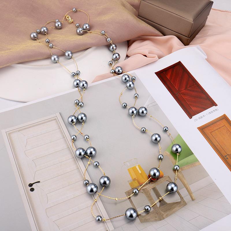 Starlace Pearl Wanderer Layered Necklace