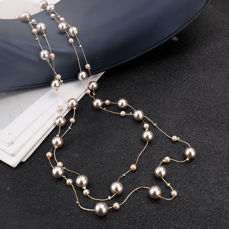Starlace Pearl Wanderer Layered Necklace