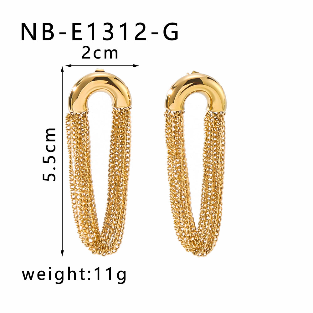 Moonchain Cascade Earrings