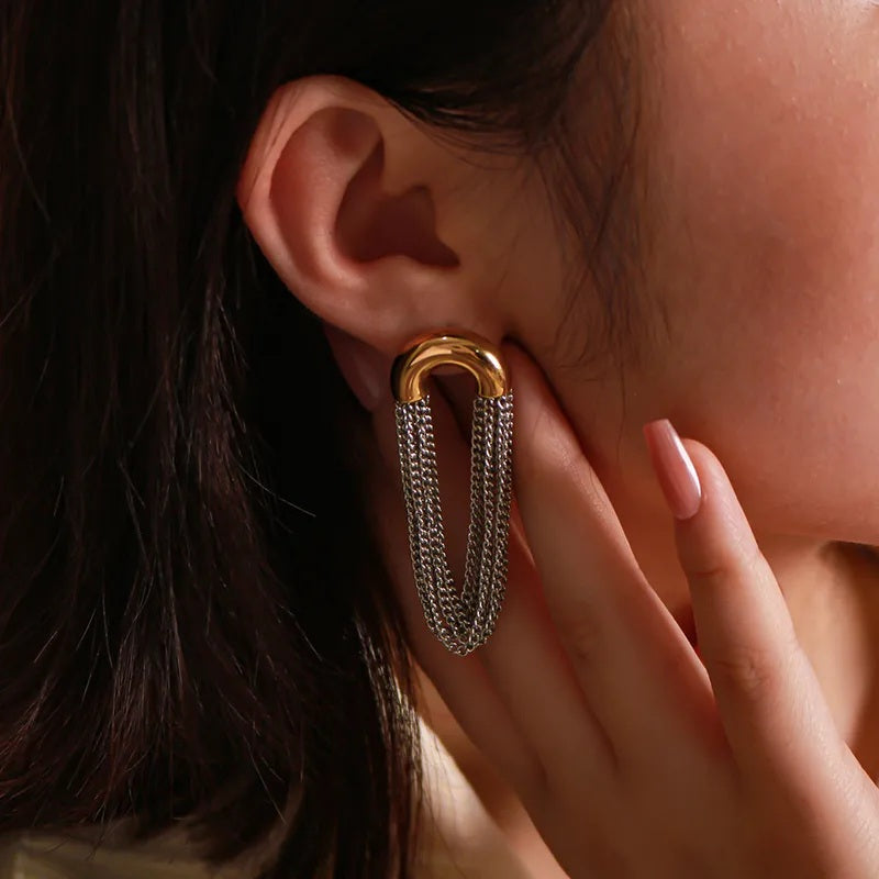 Moonchain Cascade Earrings