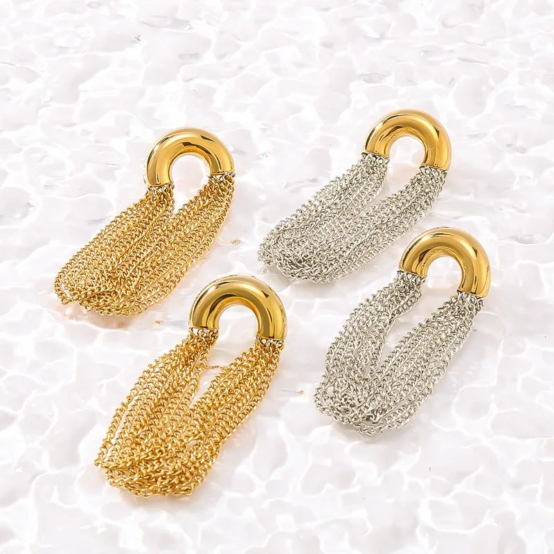 Moonchain Cascade Earrings