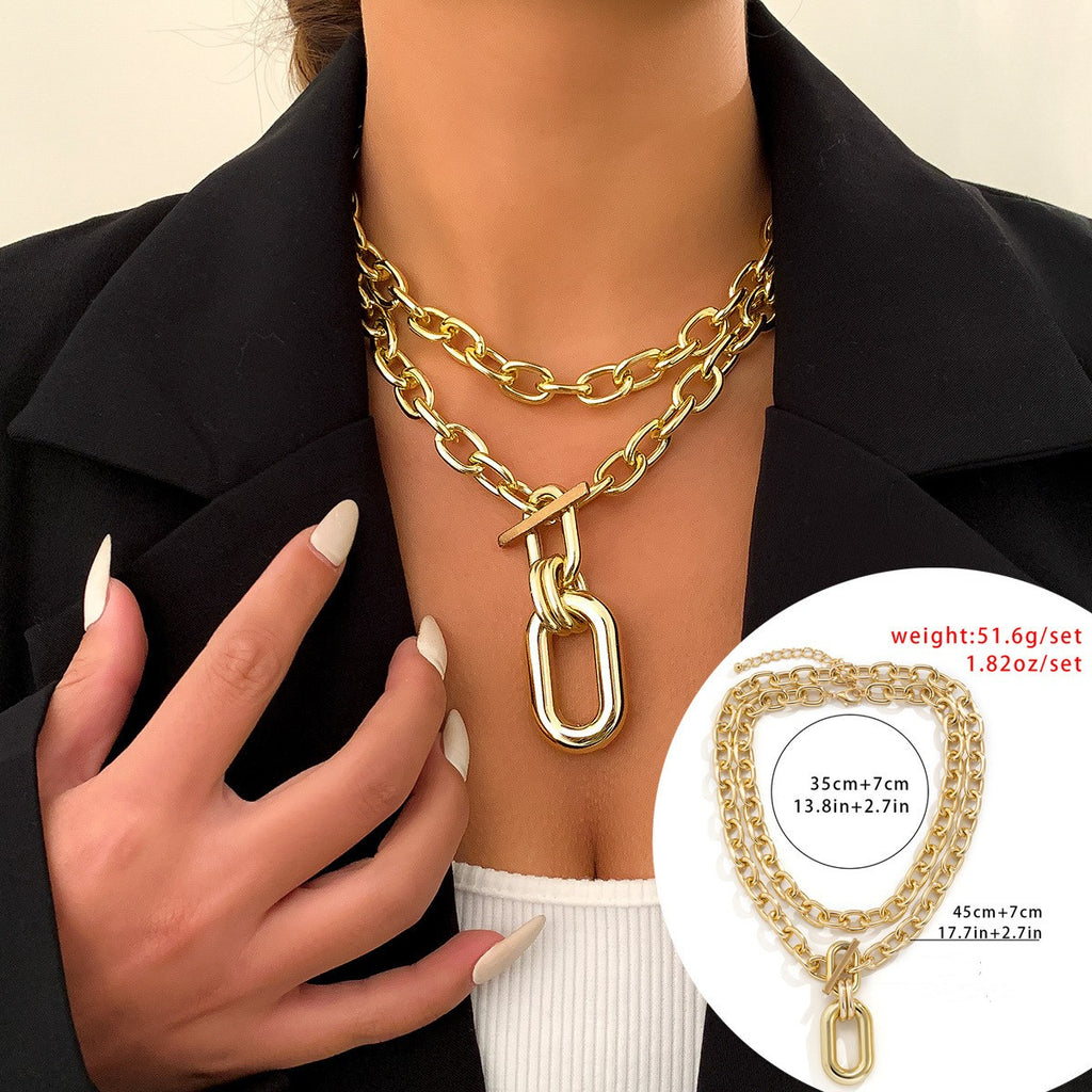 Celestial Link Toggle Necklace