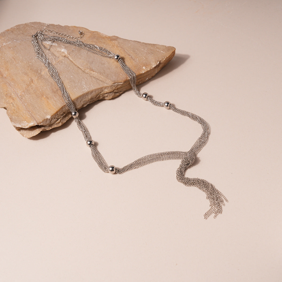 Desert Drape Tassel Necklace