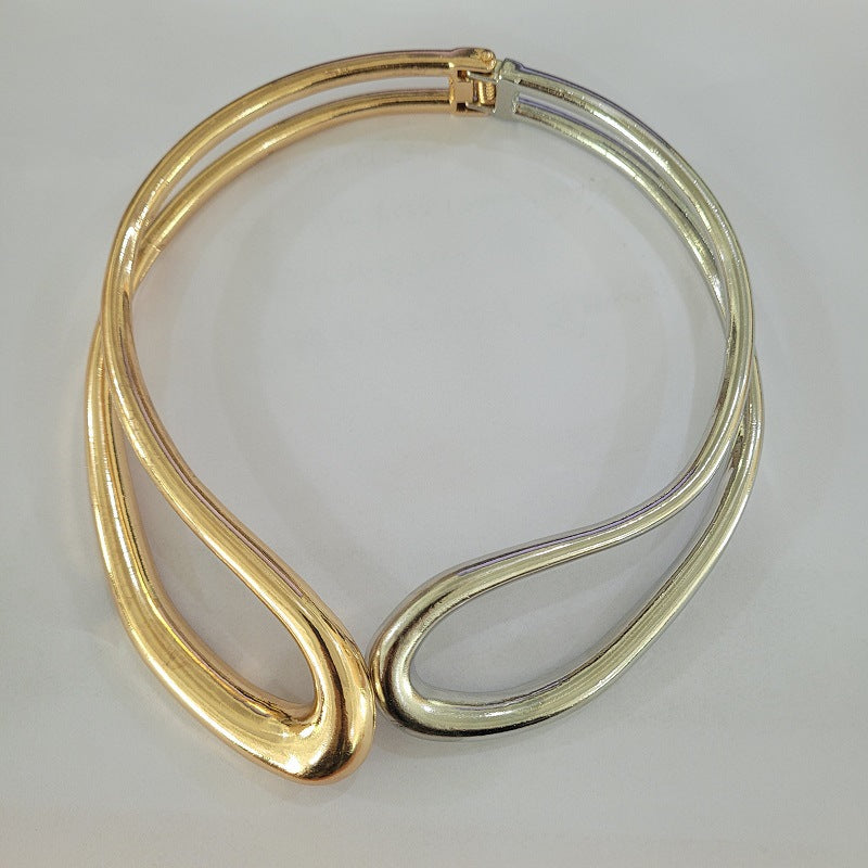 Aurora Flow Collar Necklace & Bracelet