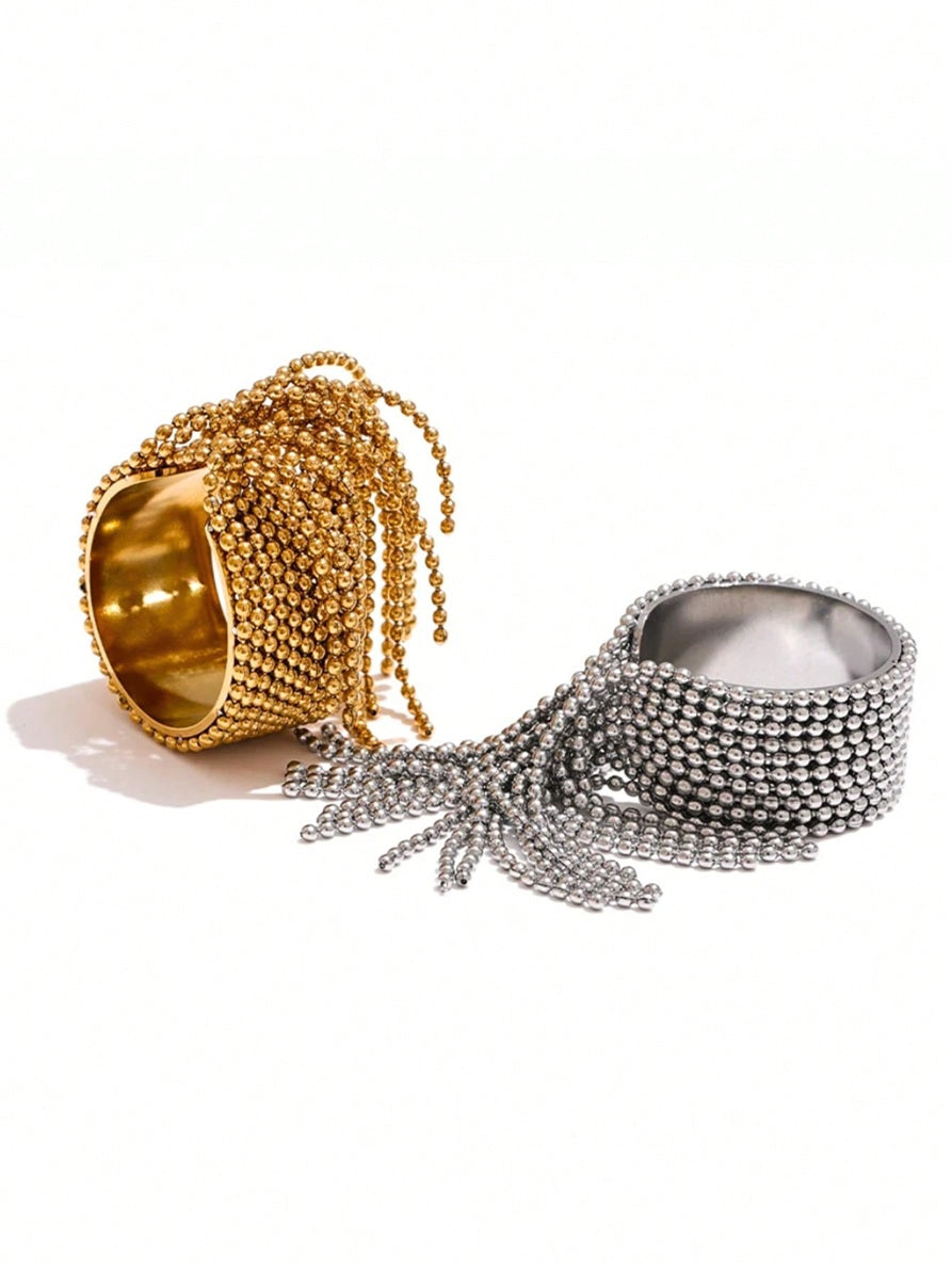 Cascade Fringe Statement Ring