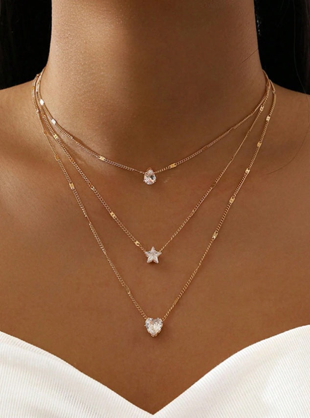 Celestial Harmony Layered Necklace
