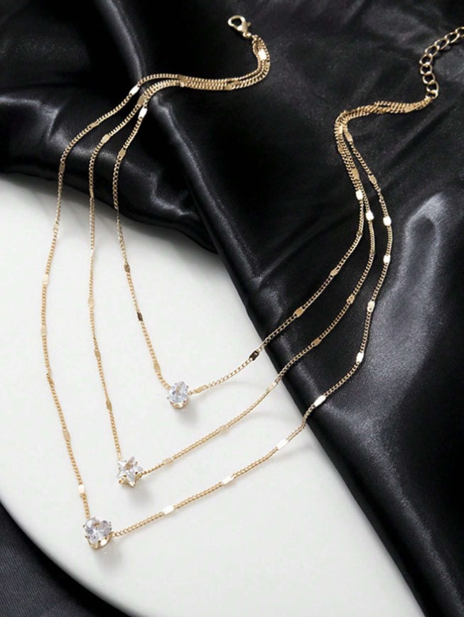 Celestial Harmony Layered Necklace