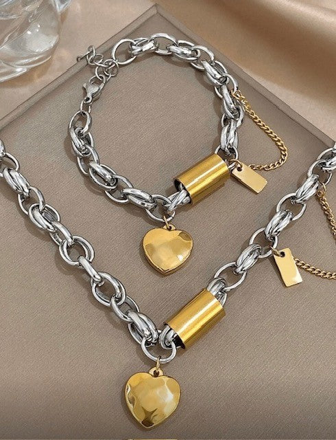 Celestial Heart Bracelet