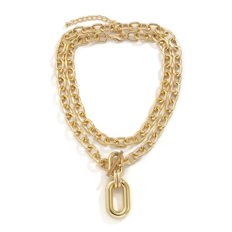 Celestial Link Toggle Necklace
