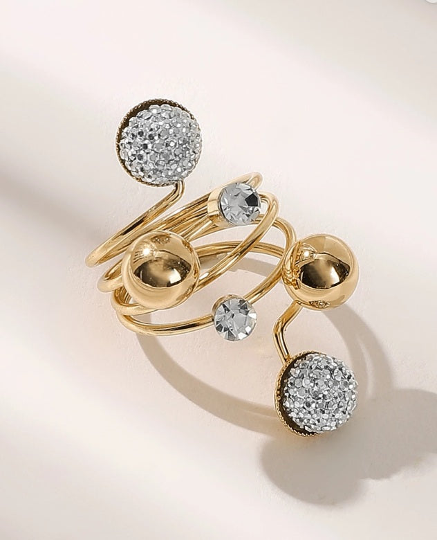 Celestial Orbit Adjustable Ring