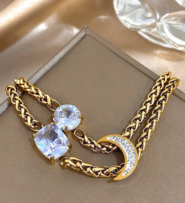 Celestial Orbit Chain Bracelet