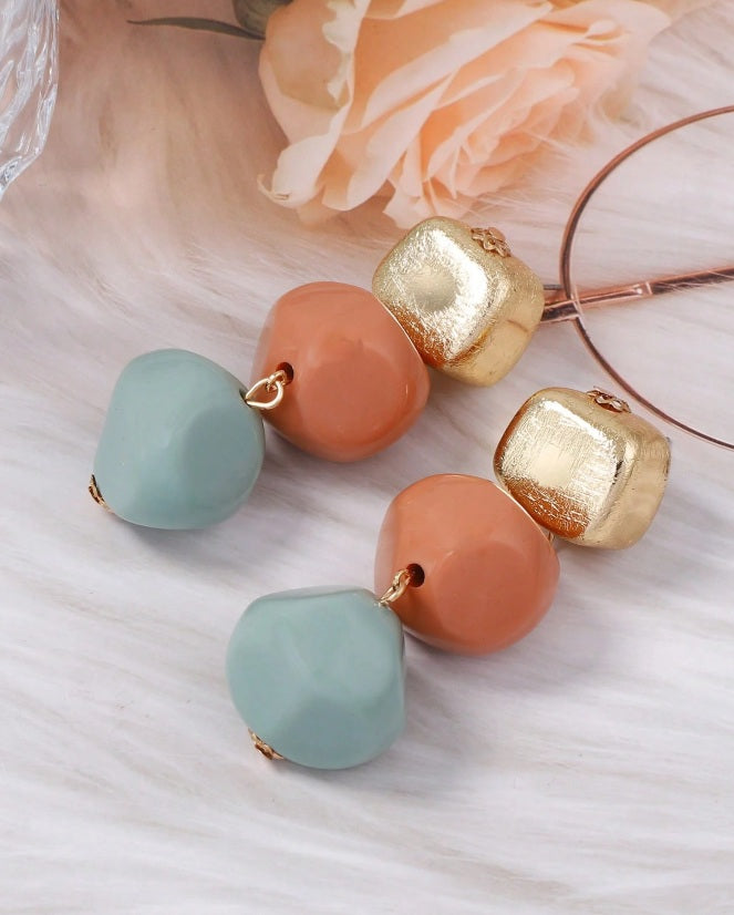 Desert Sorbet Statement Earrings ✨