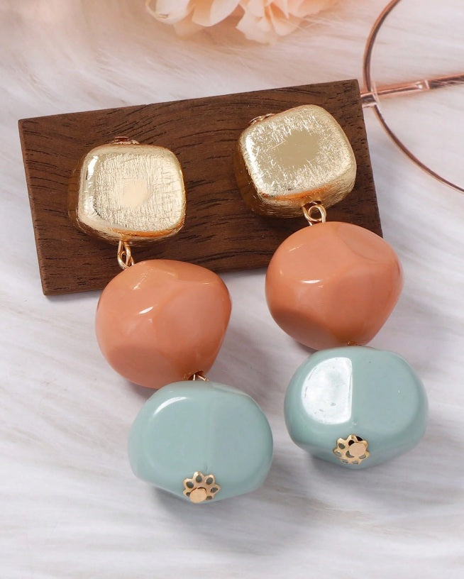 Desert Sorbet Statement Earrings ✨