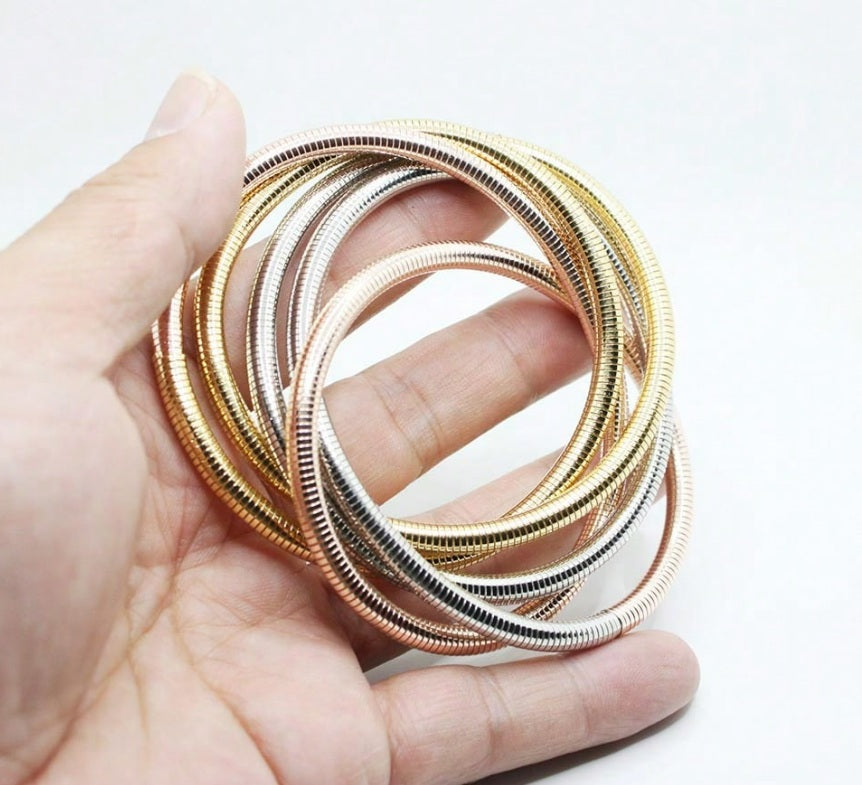 Eternal Harmony Expandable Bangle Bracelet