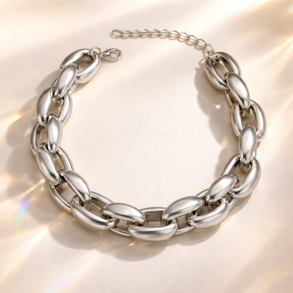 Gilded Monarch Chain Necklace