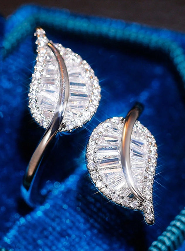 Luminous Veil Adjustable Ring