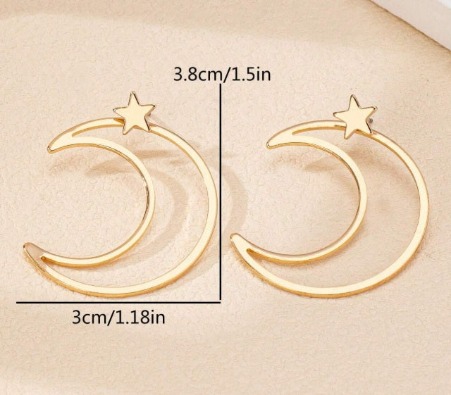 Luna Star Earrings