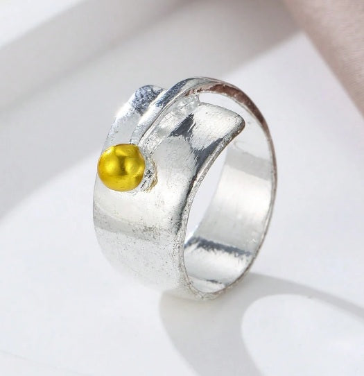 Lunar Orbit Statement Ring ✨