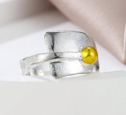 Lunar Orbit Statement Ring ✨