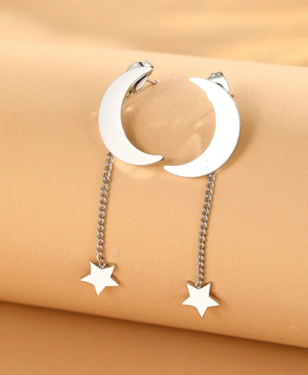 Lunar Drop Starlight Earrings