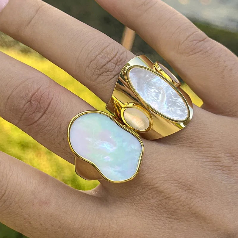 Organic Radiance Ring Collection