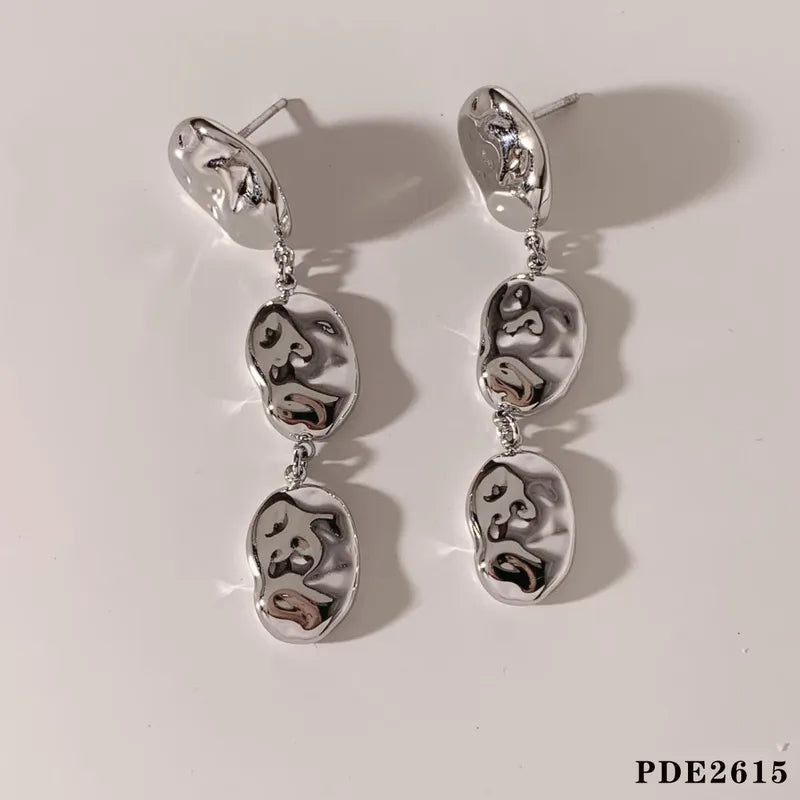 Molten Muse Drop Earrings