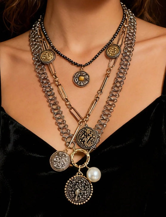 Nomad Relic Layered Necklace