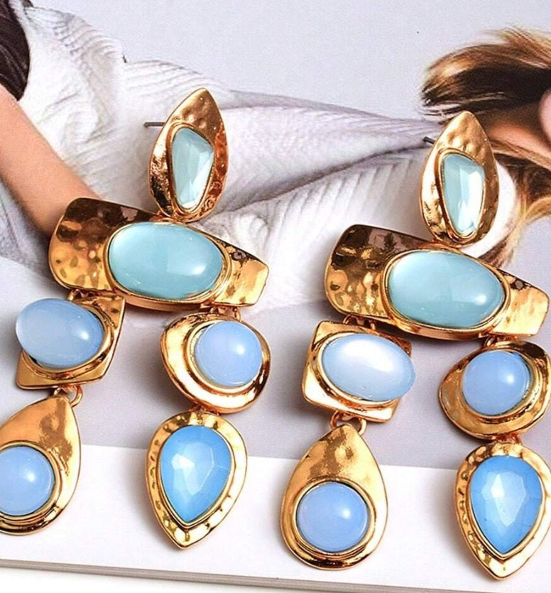 Ocean Muse Statement Earrings