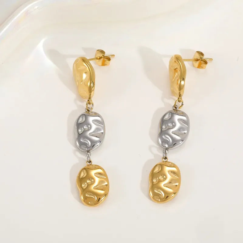 Molten Muse Drop Earrings