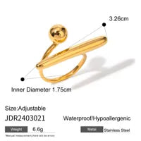 Orbit Bar Adjustable Ring
