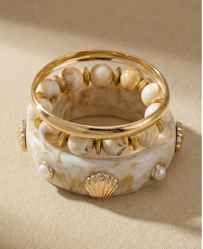 Seashell Sands Bracelet Stack ✨