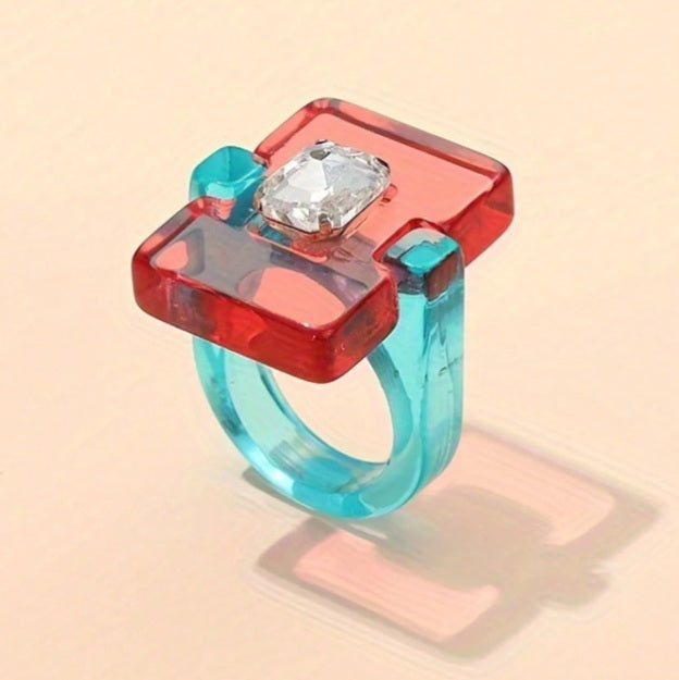 Solar Prism Statement Ring ✨