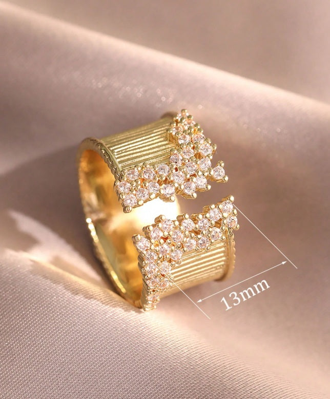 Starlight Shimmer Adjustable Ring