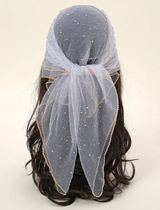 Starlit Veil Boho Bandana ✨