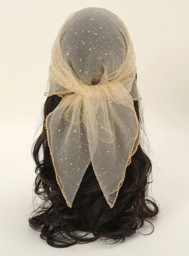 Starlit Veil Boho Bandana ✨