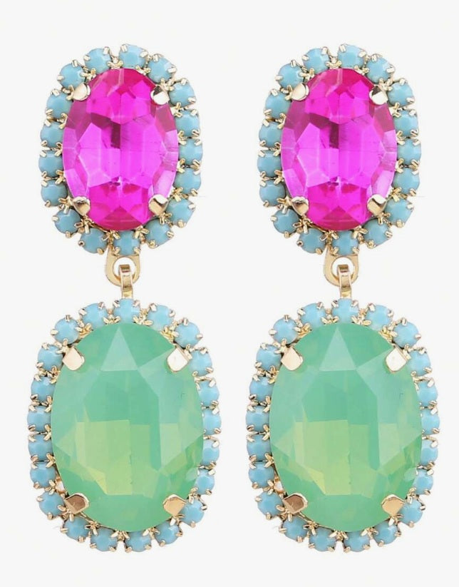 Tropical Muse Drop Earrings ✨