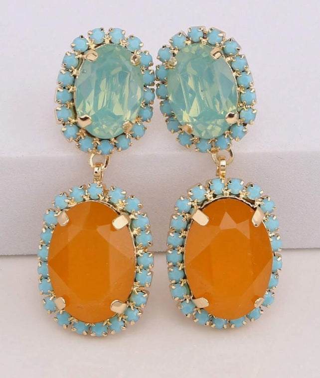 Tropical Muse Drop Earrings ✨