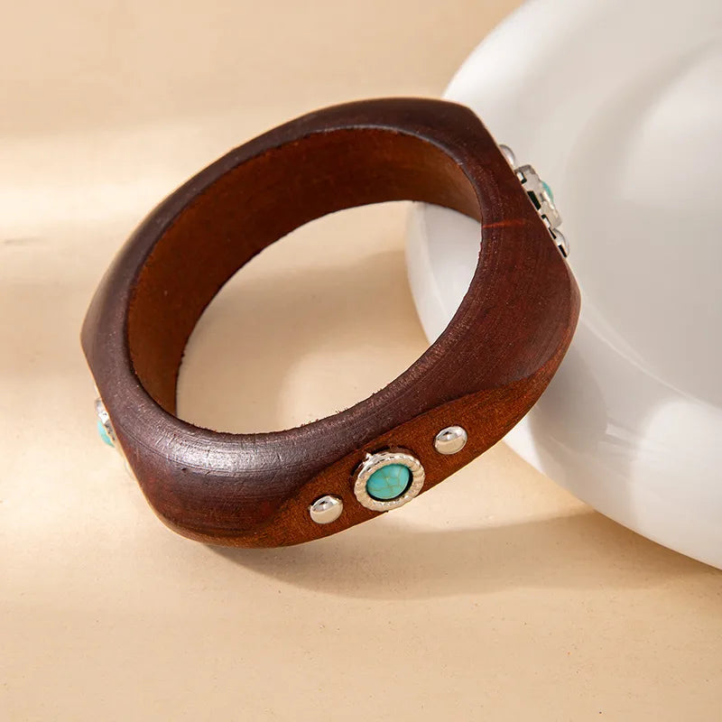 Desert Sky Wooden Bangle ✨